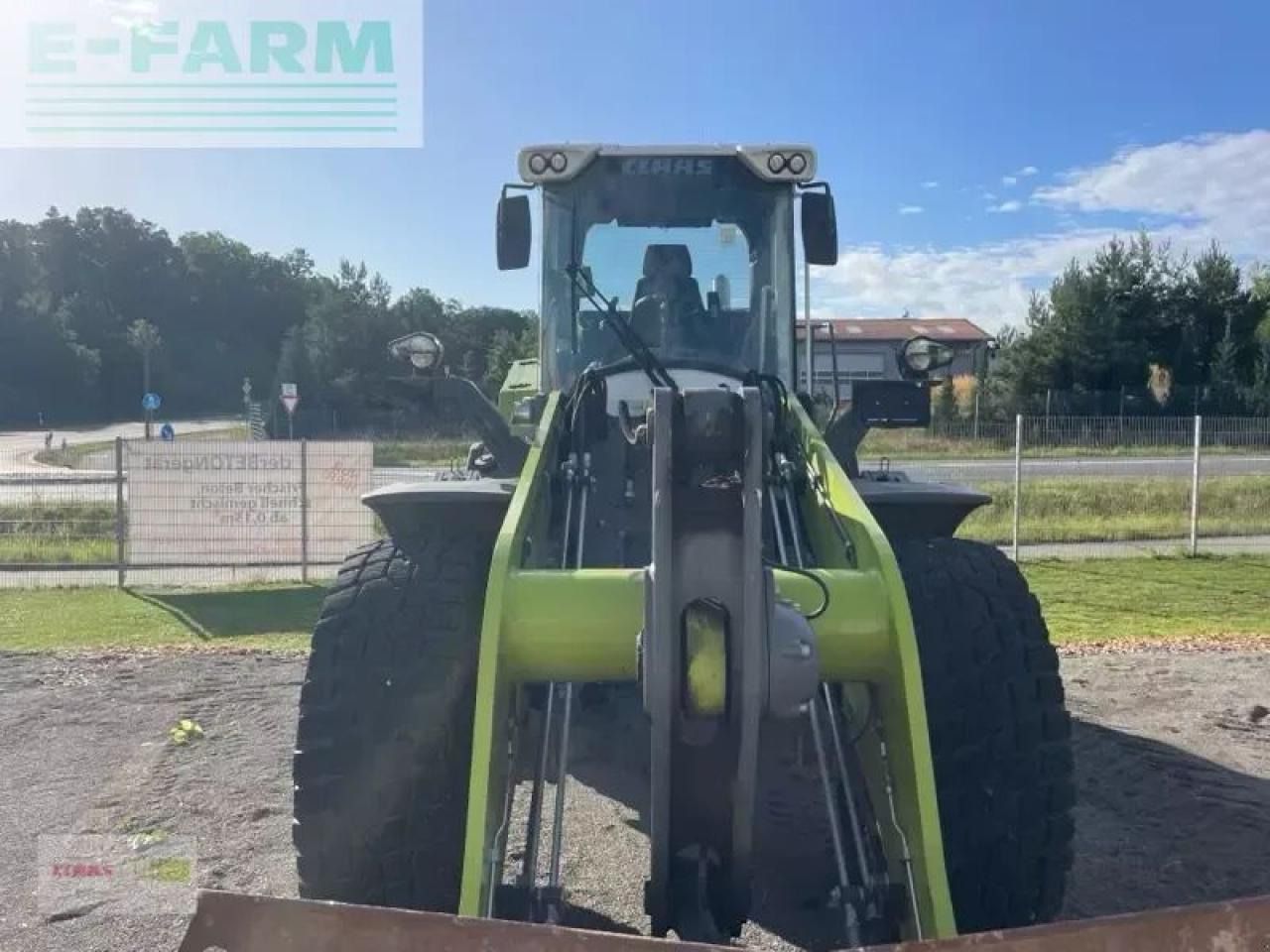 2023 Claas TORION 1285 wheel loader, front view