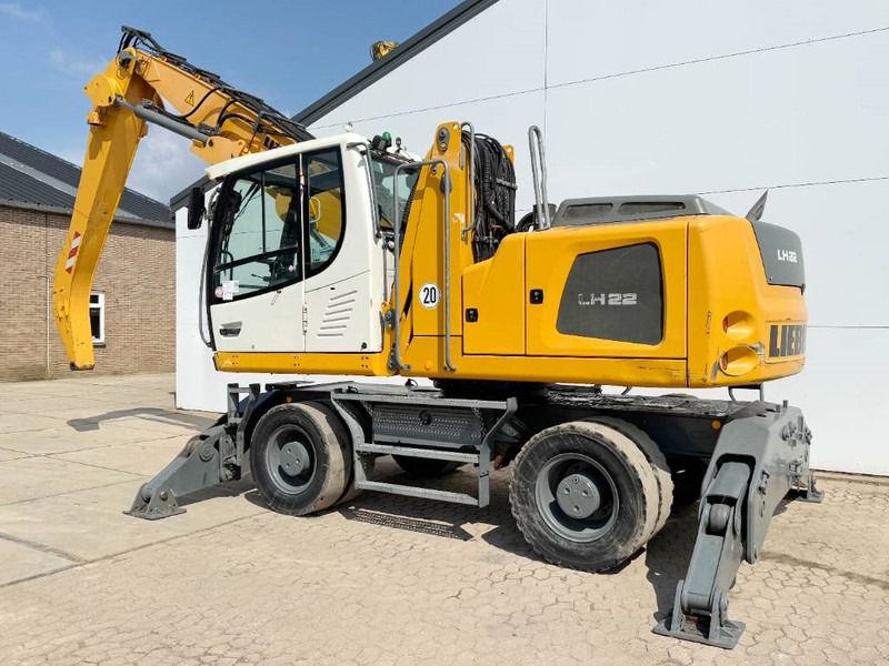 2013 Liebherr LH22 M material handler, side view