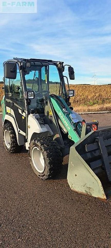 2021 Kramer KL14.5 wheel loader, front three-quarter view 2021 Kramer KL14.5 wheel loader, front three-quarter view