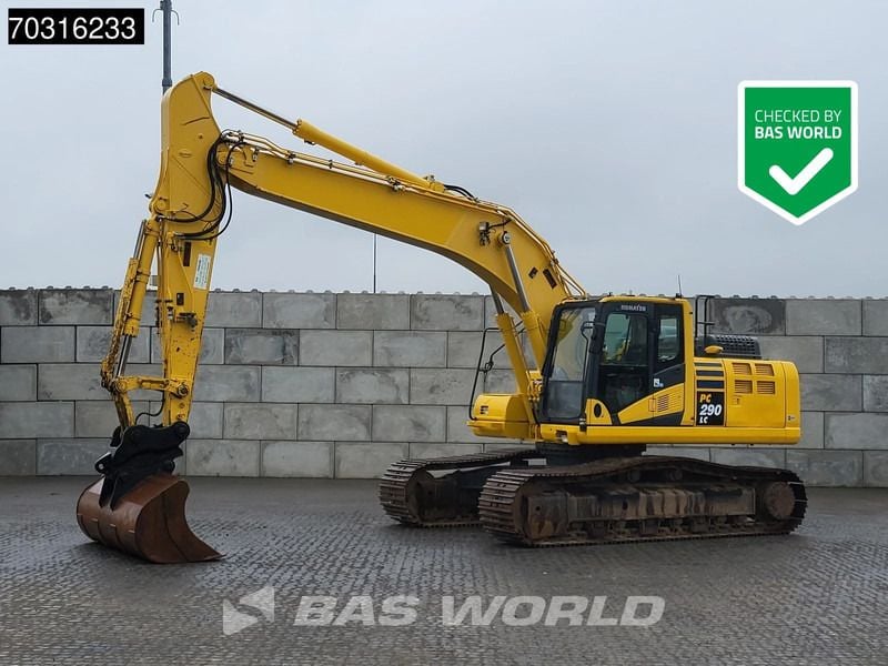 2018 Komatsu PC290LC-11 crawler excavator, side view