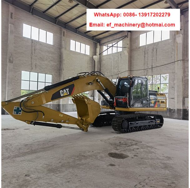 2024 Caterpillar 320D2 rupsgraafmachine, zijaanzicht