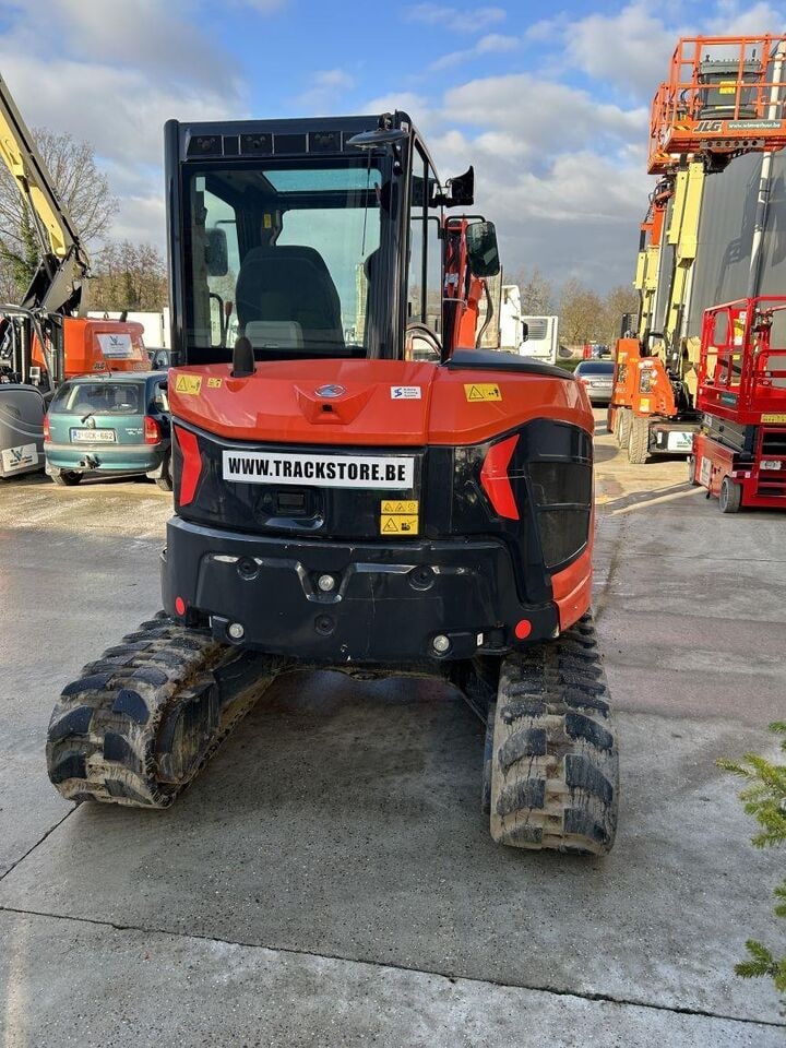 2023 Kubota U50-5 mini excavator, rear view