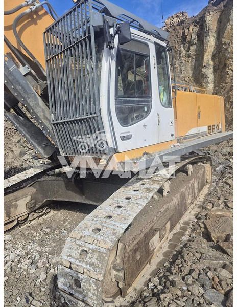 2010 Liebherr R964C HDSL crawler excavator, side view