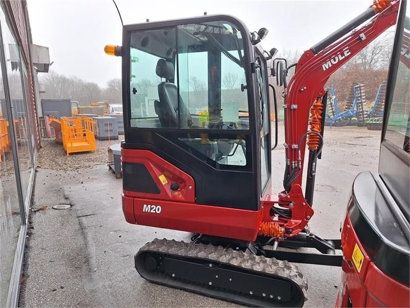 2025 Mole M20 mini excavator side view