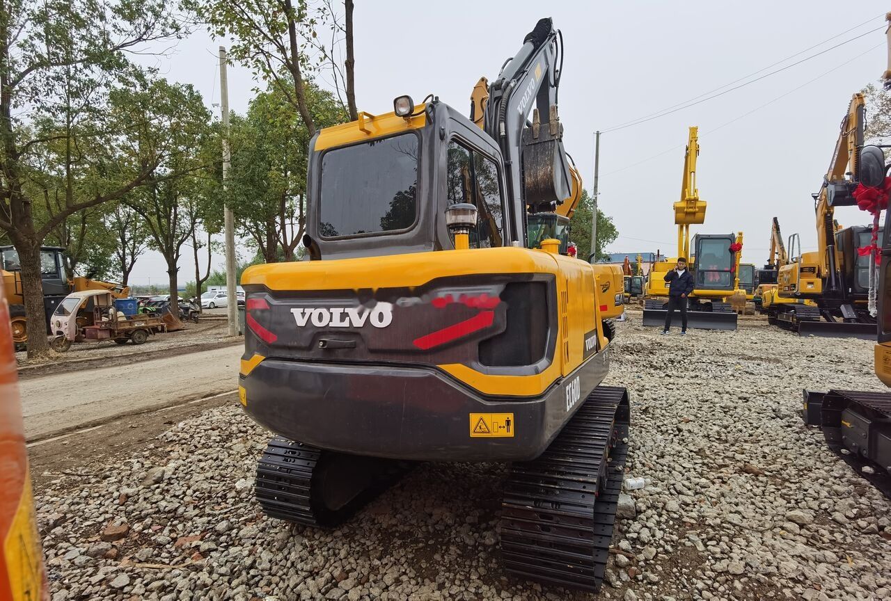 2022 Volvo EC60D mini excavator, rear view