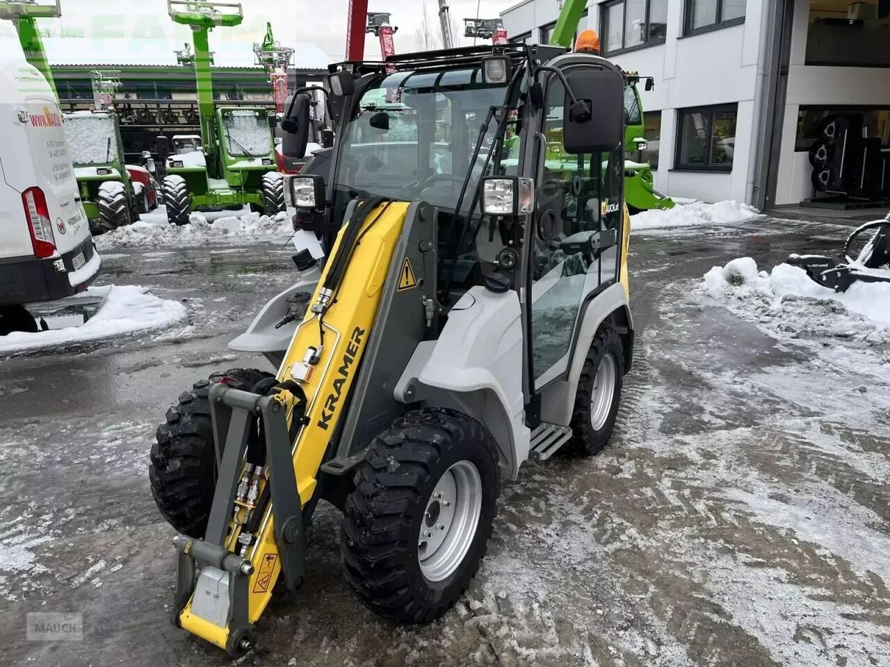 2021 Kramer 5035 INDUSTRIE mini excavator, front three-quarter view 2021 Kramer 5035 INDUSTRIE mini excavator, front three-quarter view