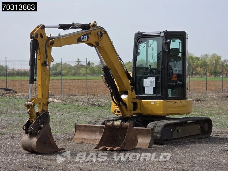 2018 Caterpillar 305E2 mini excavator side view