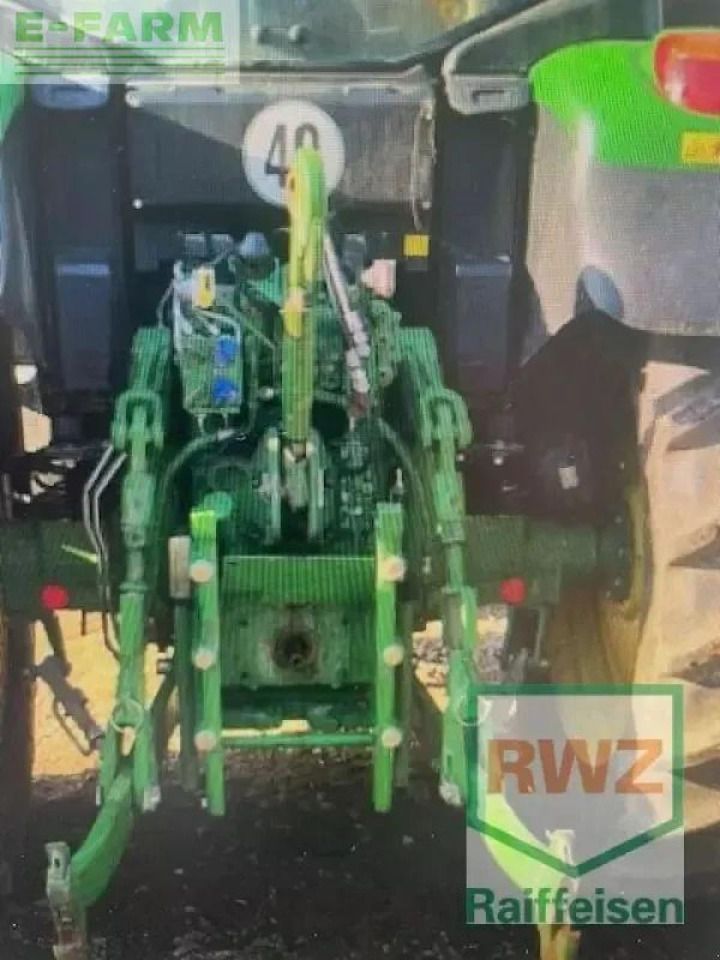 2017 John Deere 6115 M rear view 2017 John Deere 6115 M rear view