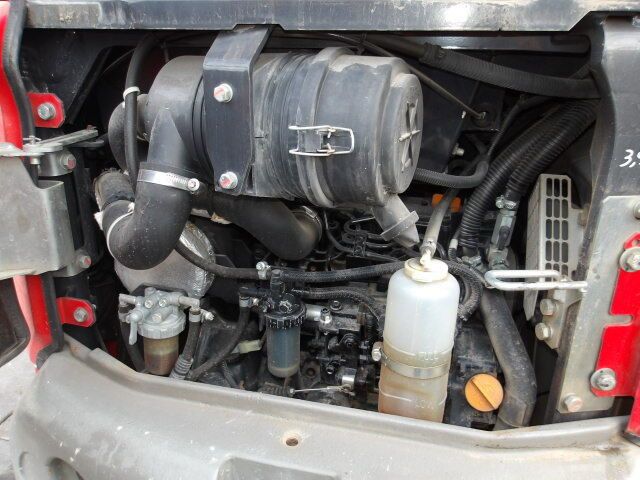 2018 Yanmar VIO26-6 mini excavator engine bay view