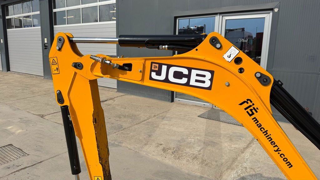 2022 JCB 16C-1 mini excavator boom detail