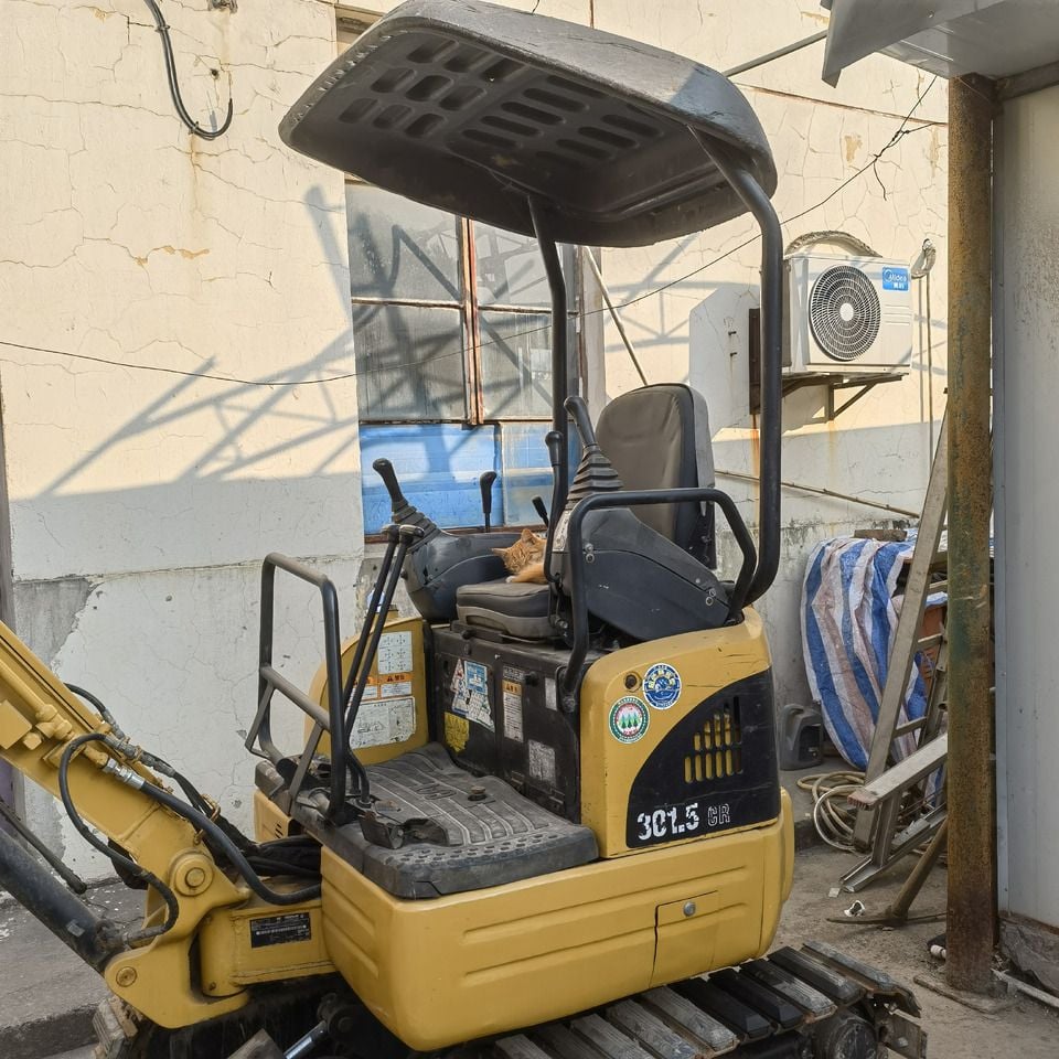 2022 Caterpillar 301.5 CR mini excavator operator station view
