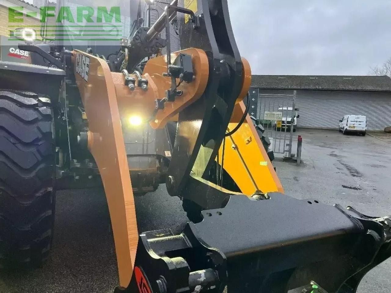 2023 CASE 821 G XR mini excavator front loader linkage view 2023 CASE 821 G XR mini excavator front loader linkage view