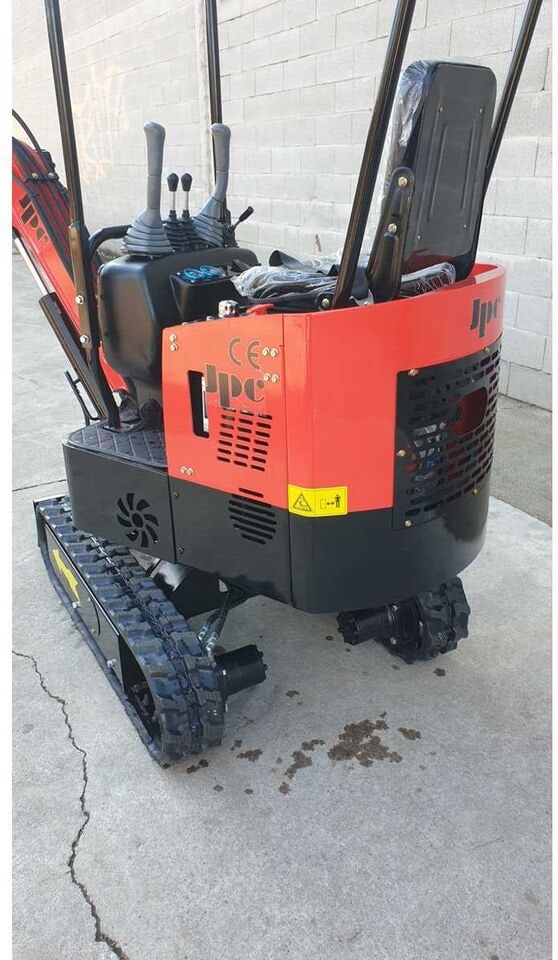 2026 JPC HT-12 mini excavator rear view