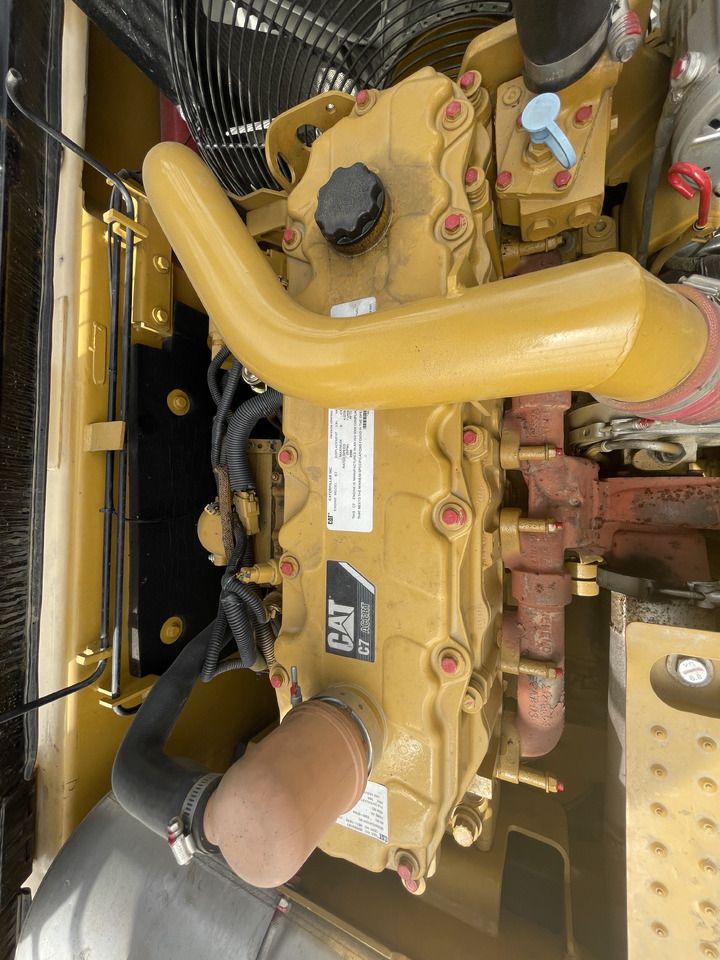 2022 Caterpillar 329D excavator engine compartment