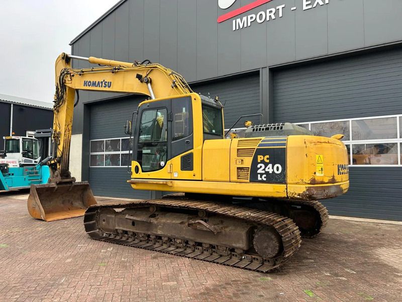 2011 Komatsu PC240LC-8 crawler excavator, side view
