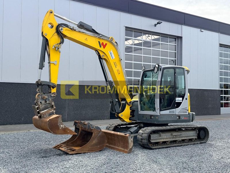2022 Wacker Neuson EZ80 mini excavator, side view