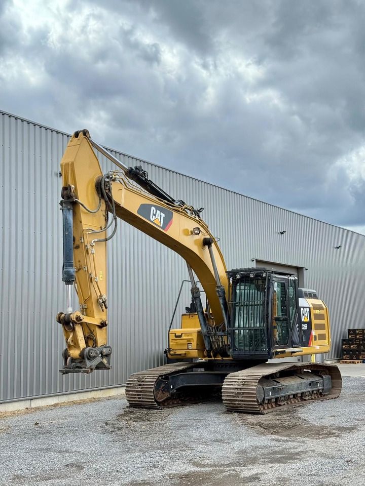 2019 Caterpillar 326FL crawler excavator side view