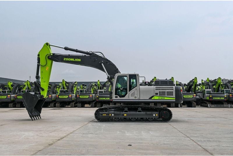 2025 Zoomlion ZE385G crawler excavator, side view