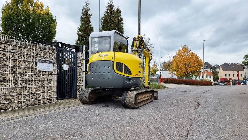 2011 Wacker Neuson 6003 RD mini excavator rear view