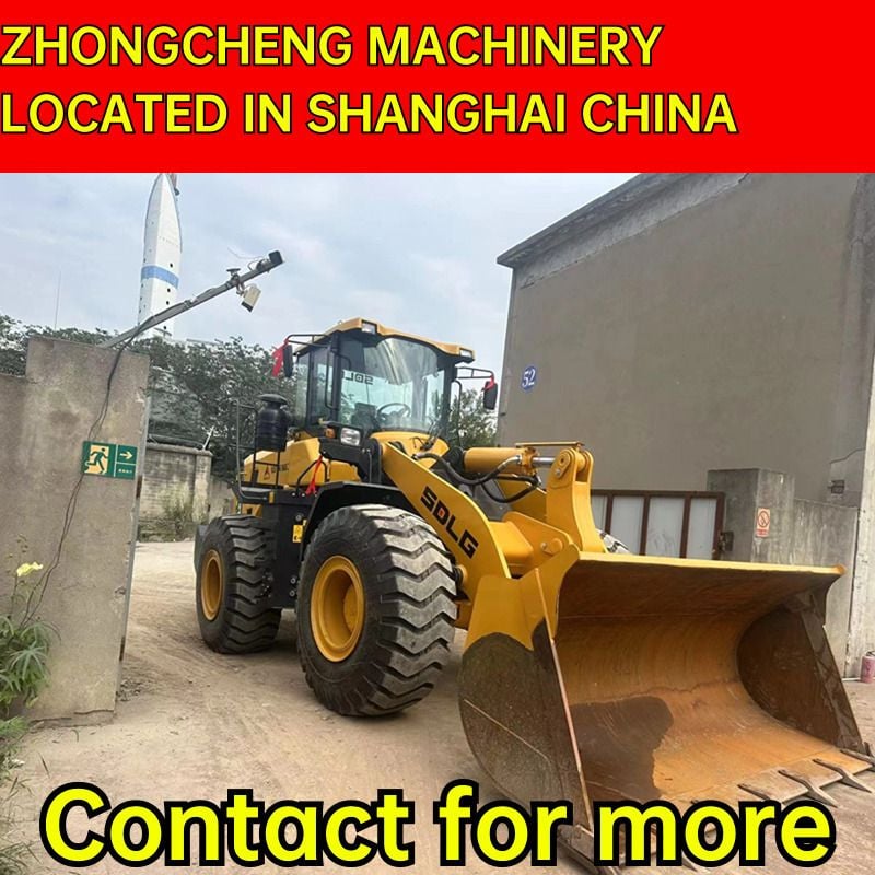 2022 SDLG LG956F wheel loader, front three-quarter view 2022 SDLG LG956F wheel loader, front three-quarter view