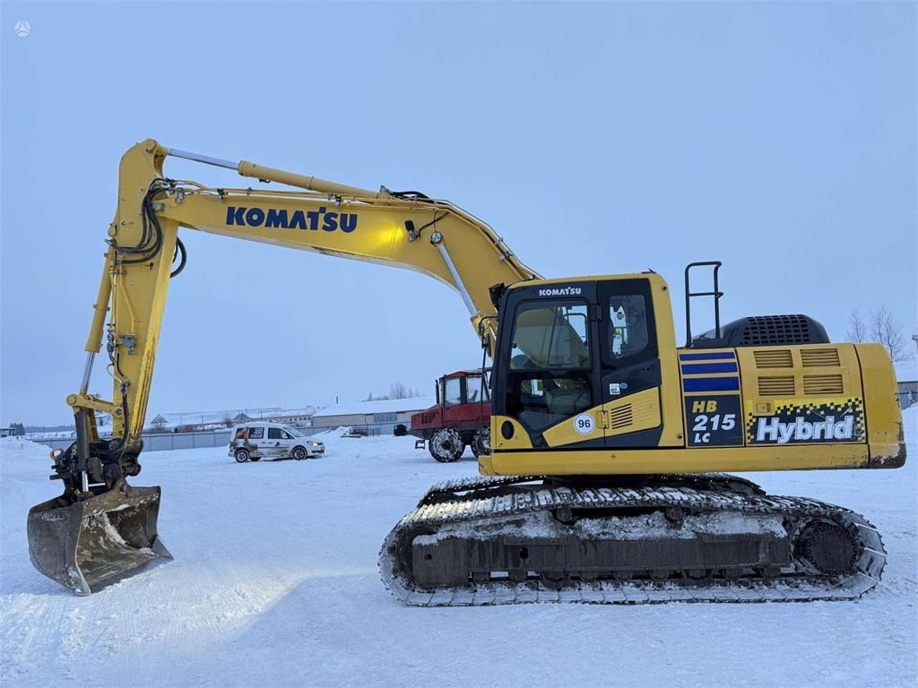 2015 Komatsu HB215LC-2 crawler excavator side view