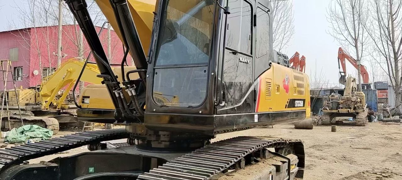 2021 Sany SY335H crawler excavator, side profile view