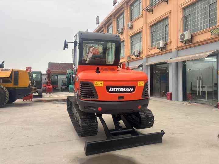2024 Doosan DX60-9C excavator rear view