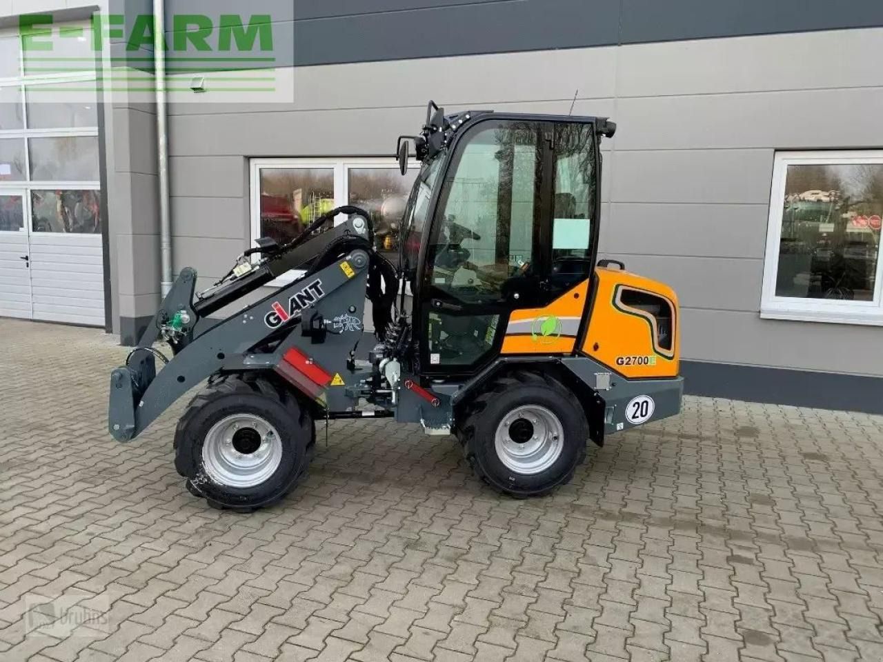 2023 Giant G2700E mini excavator, side view