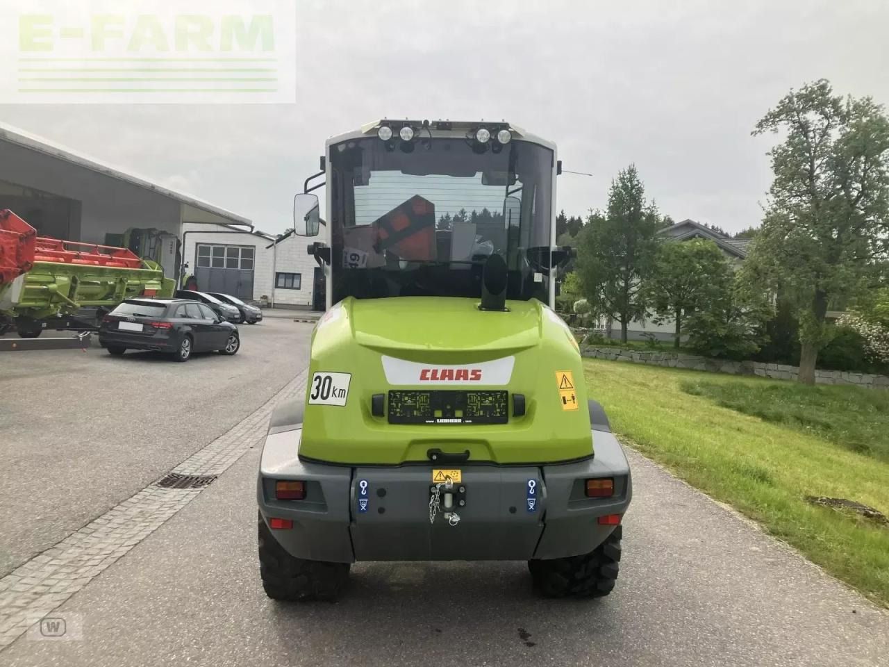 2022 Claas TORION 639 mini excavator, rear view 2022 Claas TORION 639 mini excavator, rear view