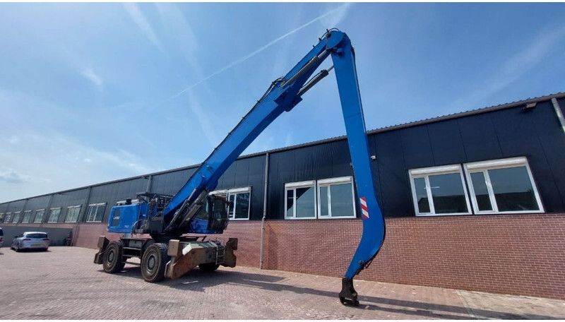 2017 Liebherr LH50M material handler, side view