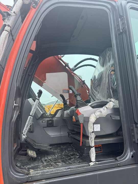 2019 Doosan DX225LCA Crawler Excavator cab interior view