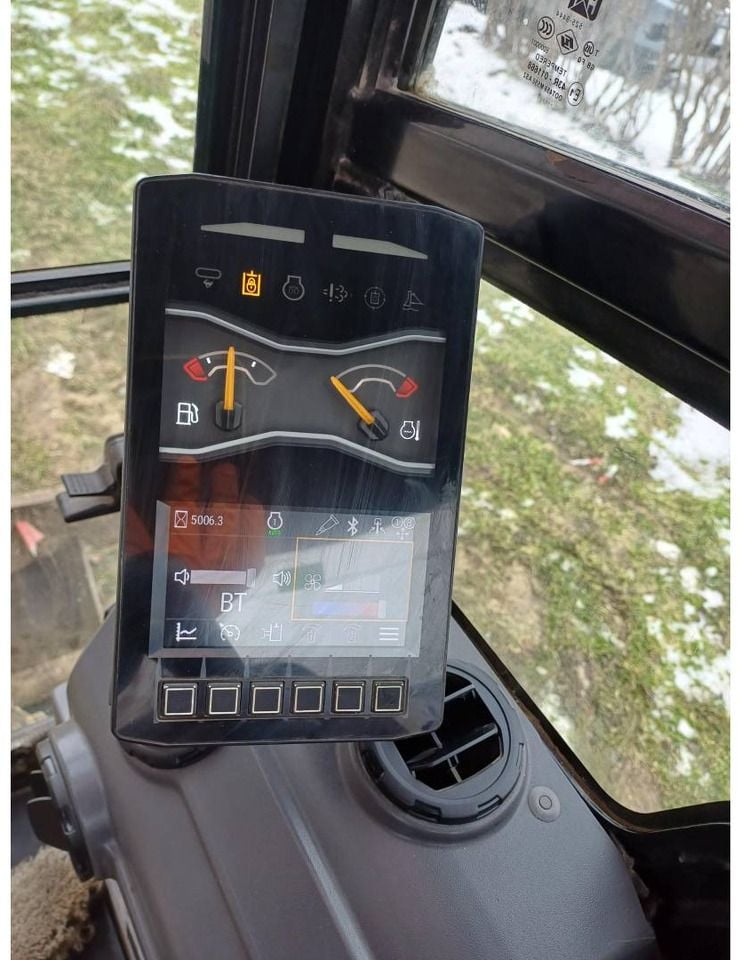 2021 Caterpillar 302-05CR crawler excavator interior digital display 2021 Caterpillar 302-05CR crawler excavator interior digital display
