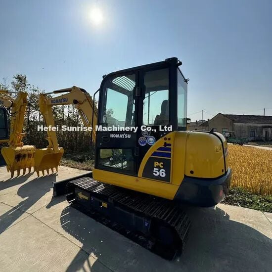 Komatsu PC56-7 Mini Excavator Komatsu PC56-7 Mini Excavator