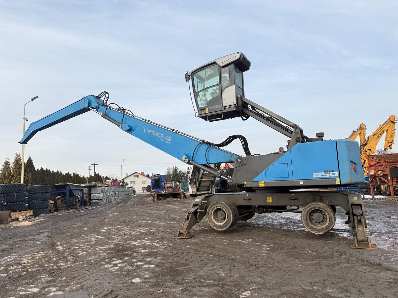 2017 Fuchs MHL350F Manipulador de Materiales