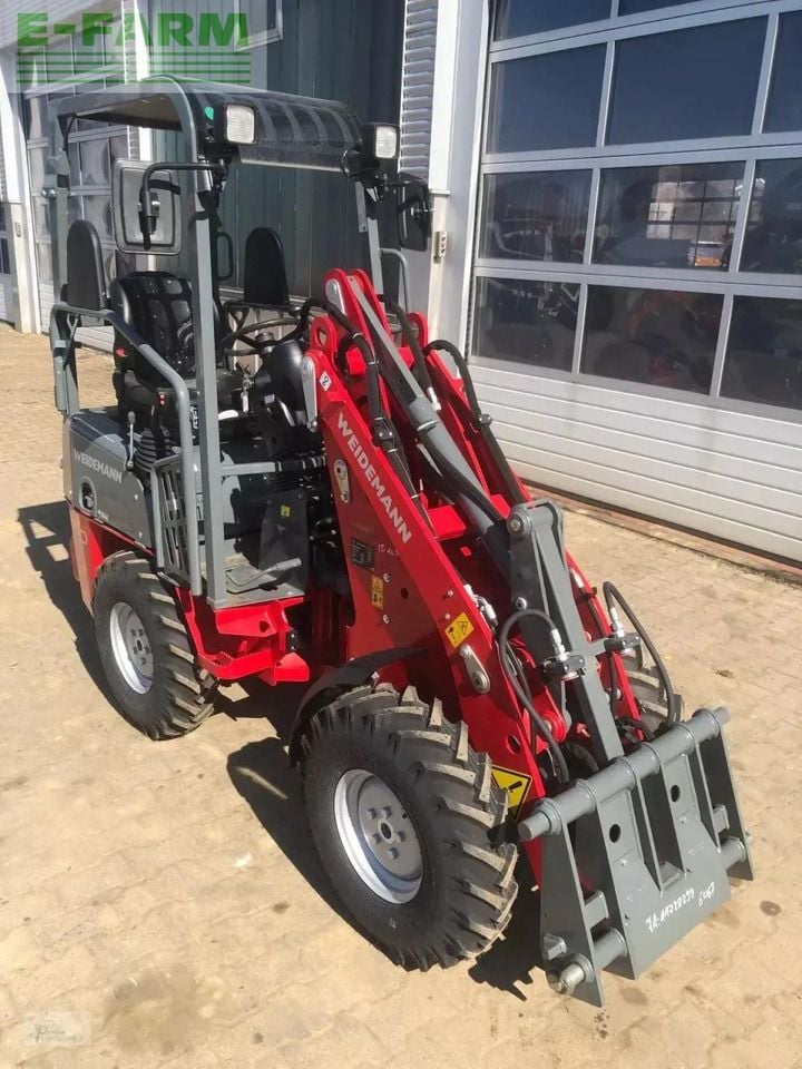 2023 Weidemann 1140 mini excavator, front three-quarter view 2023 Weidemann 1140 mini excavator, front three-quarter view