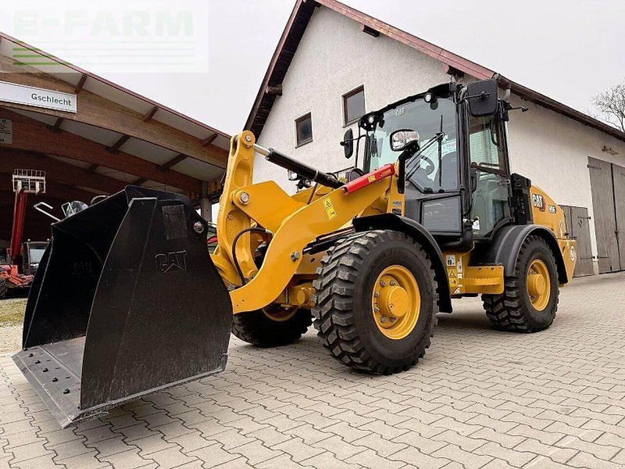 2024 Caterpillar 906 mini excavator, front three-quarter view