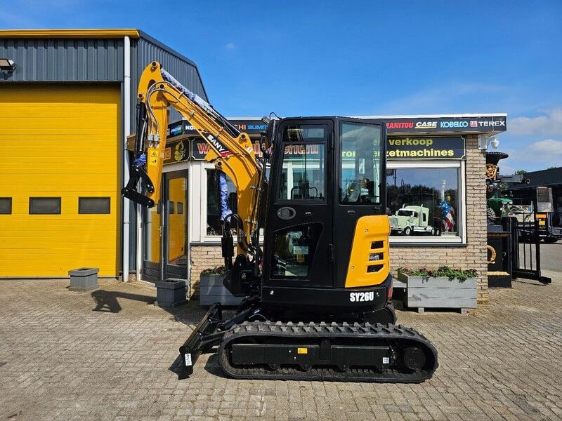New 2024 Sany SY26U Mini Excavator New 2024 Sany SY26U Mini Excavator