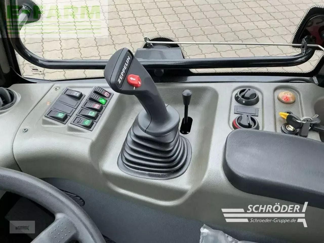 2024 Zeppelin ZL 45 mini excavator interior control console 2024 Zeppelin ZL 45 mini excavator interior control console