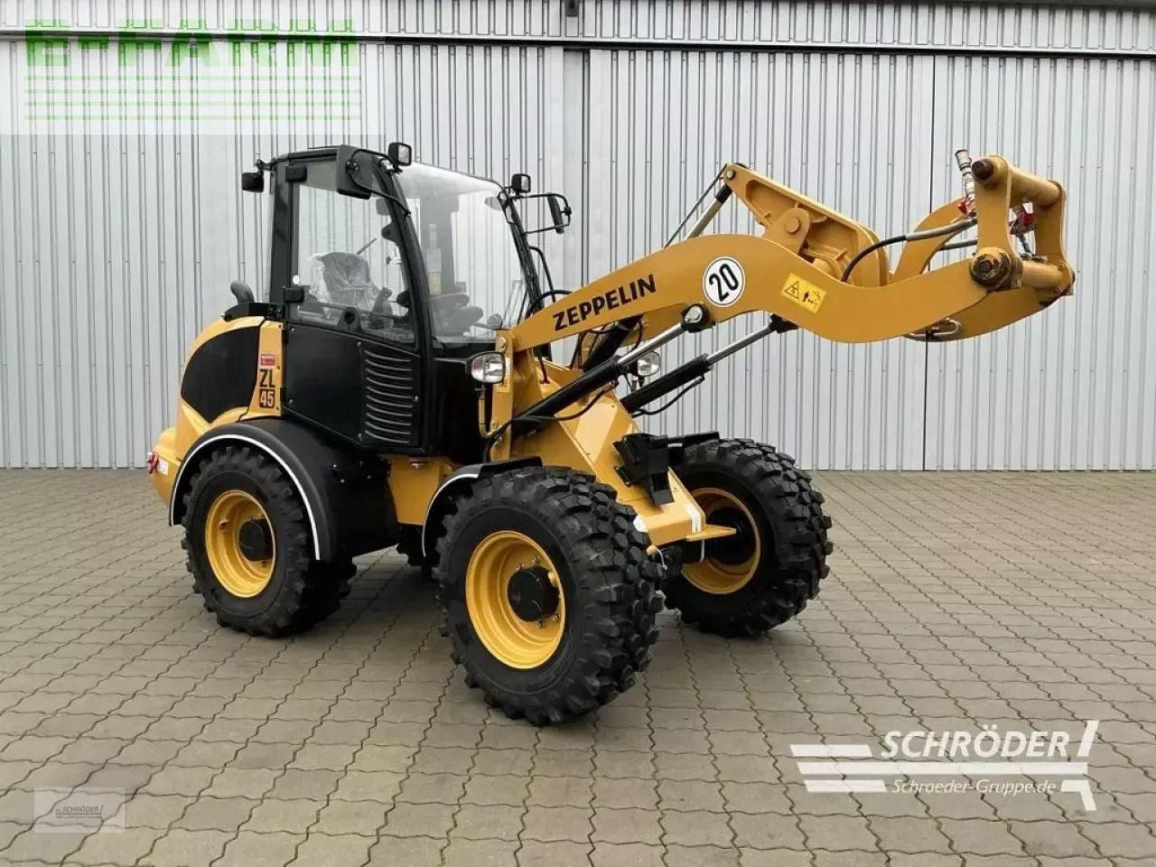 2024 Zeppelin ZL 45 mini excavator, side view 2024 Zeppelin ZL 45 mini excavator, side view