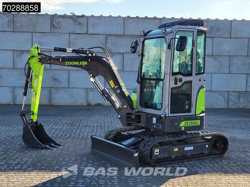 New 2024 Zoomlion ZE26GU Mini Excavator New 2024 Zoomlion ZE26GU Mini Excavator