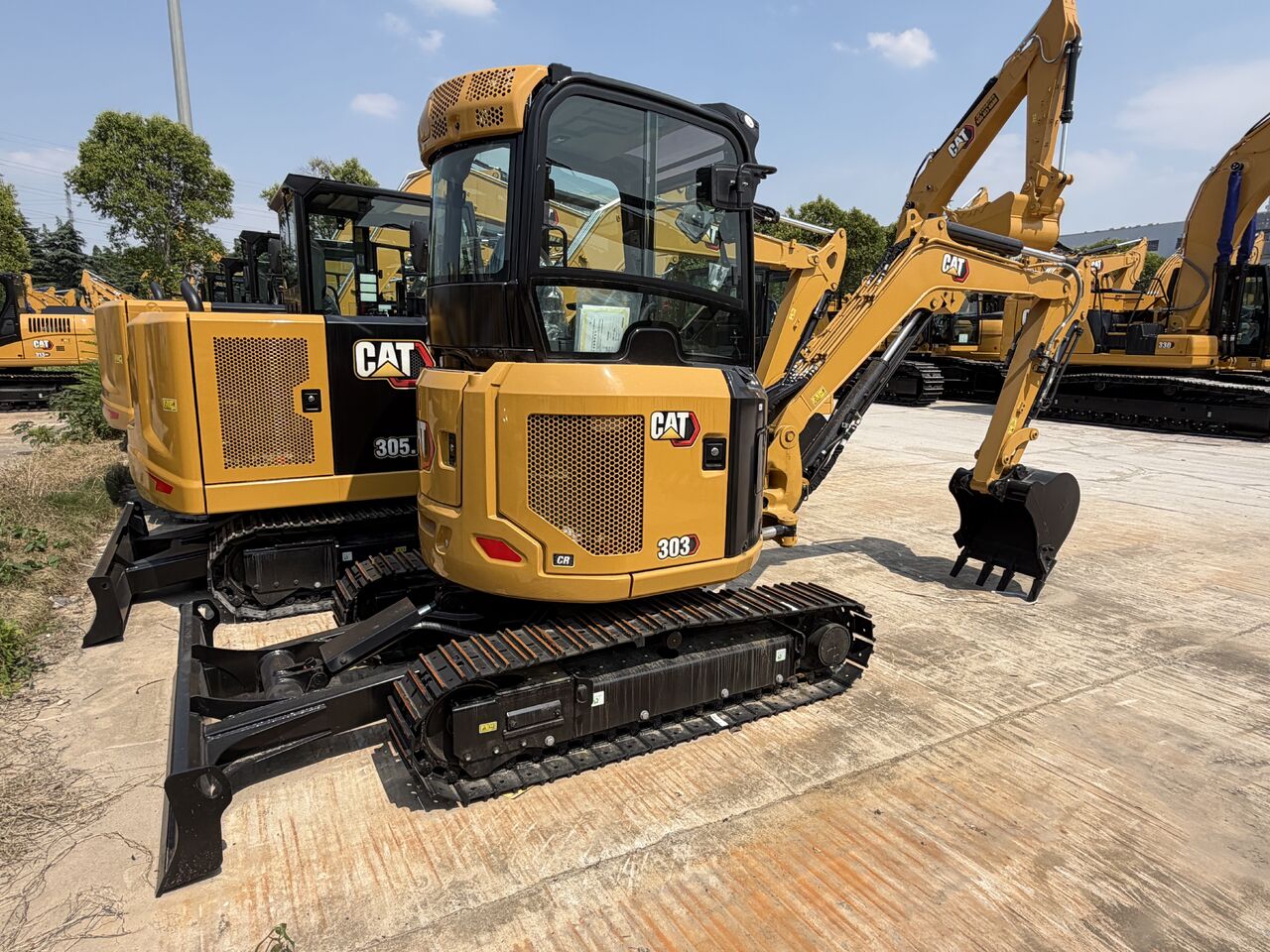 New 2025 Caterpillar 303CR Mini Excavator