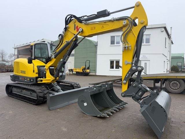 2025 Wacker Neuson ET90 mini excavator, side view 2025 Wacker Neuson ET90 mini excavator, side view