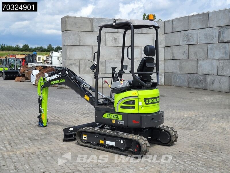 New 2025 Zoomlion ZE18GU Mini Excavator New 2025 Zoomlion ZE18GU Mini Excavator