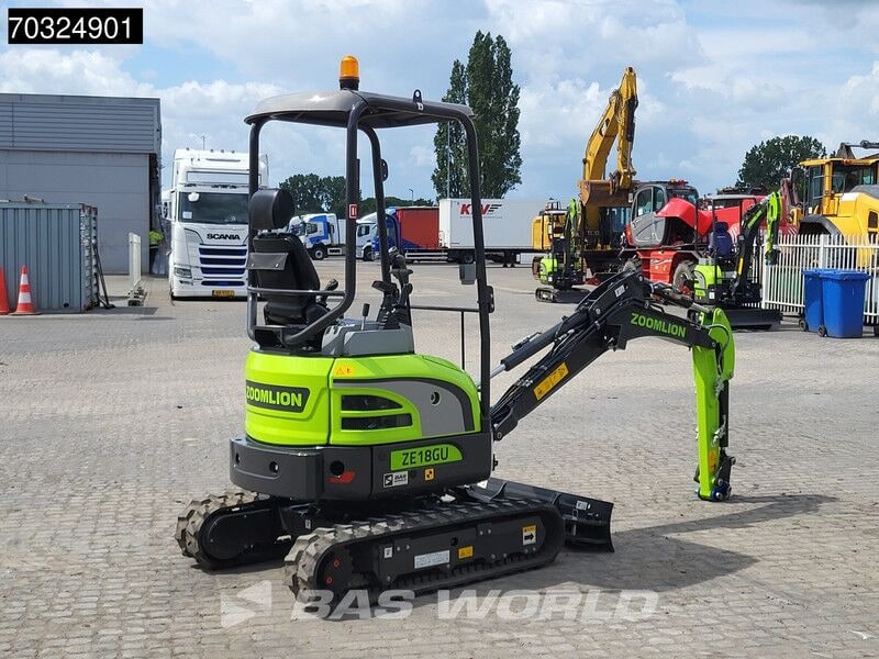 New 2025 Zoomlion ZE18GU Mini Excavator New 2025 Zoomlion ZE18GU Mini Excavator