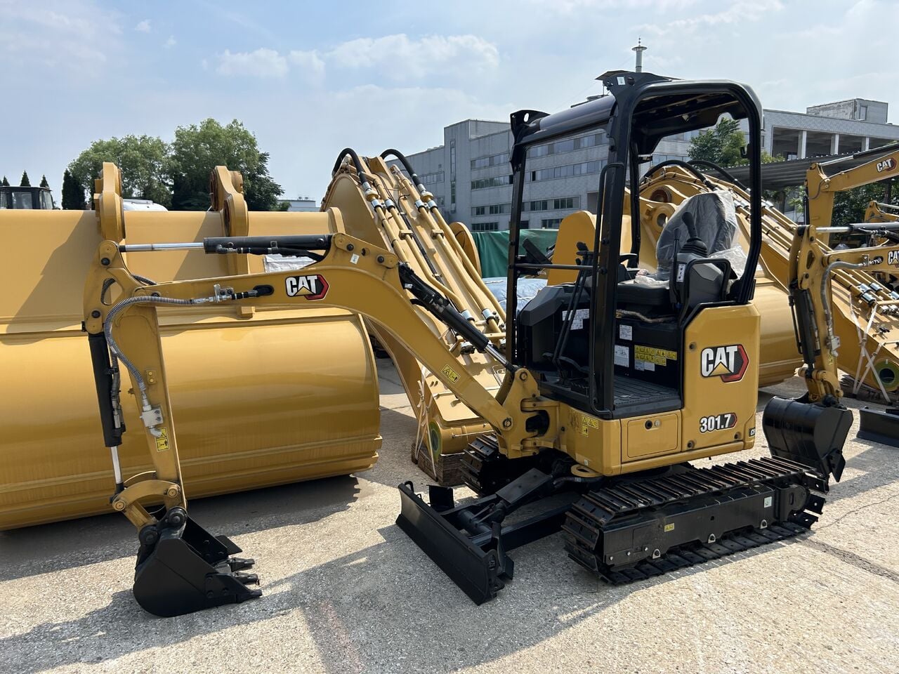 New 2026 Caterpillar 301.7CR Mini Excavator