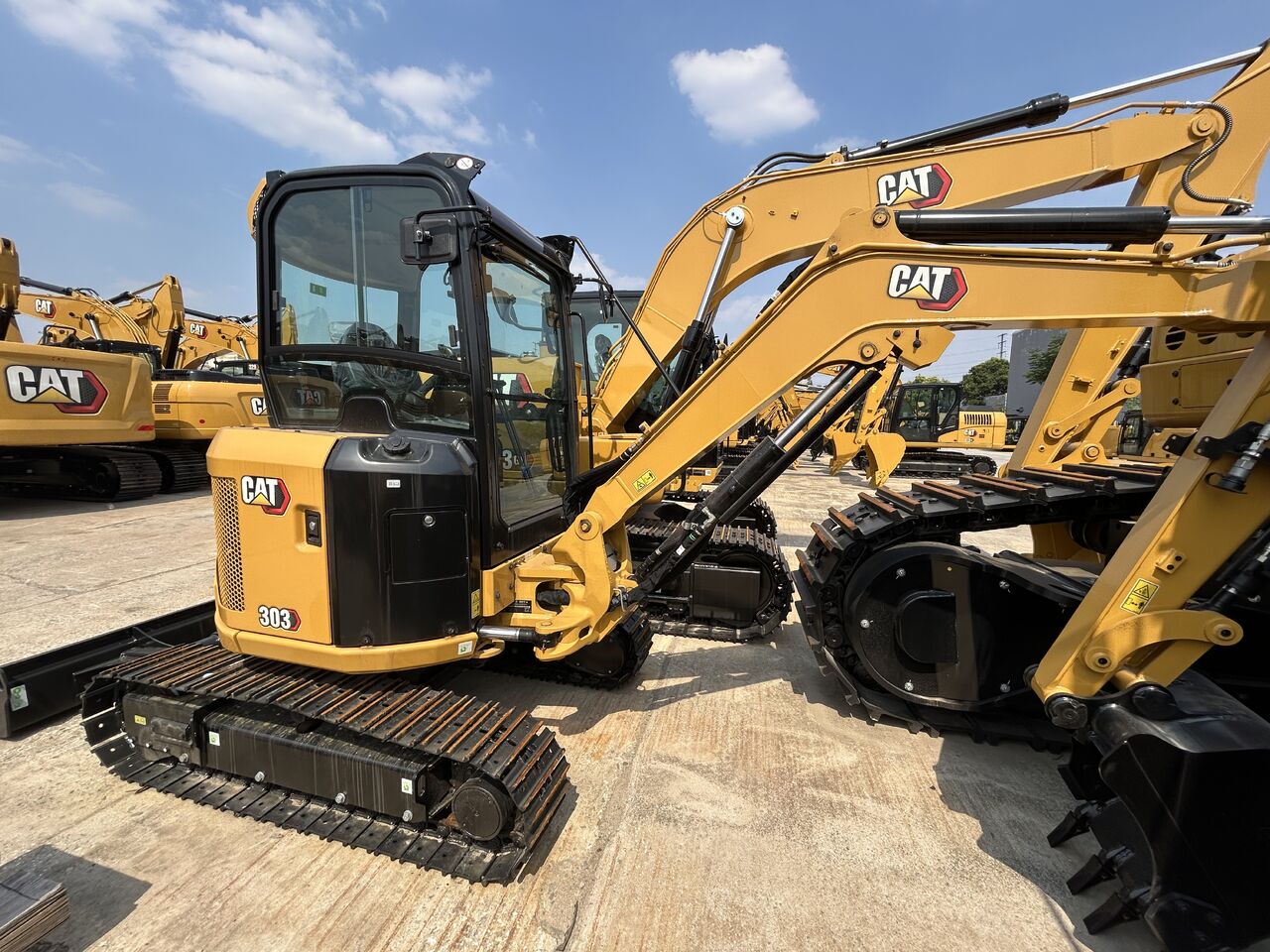 New 2026 Caterpillar 303CR Mini Excavator