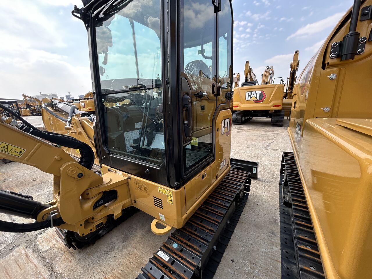 New 2026 Caterpillar 303CR Mini Excavator