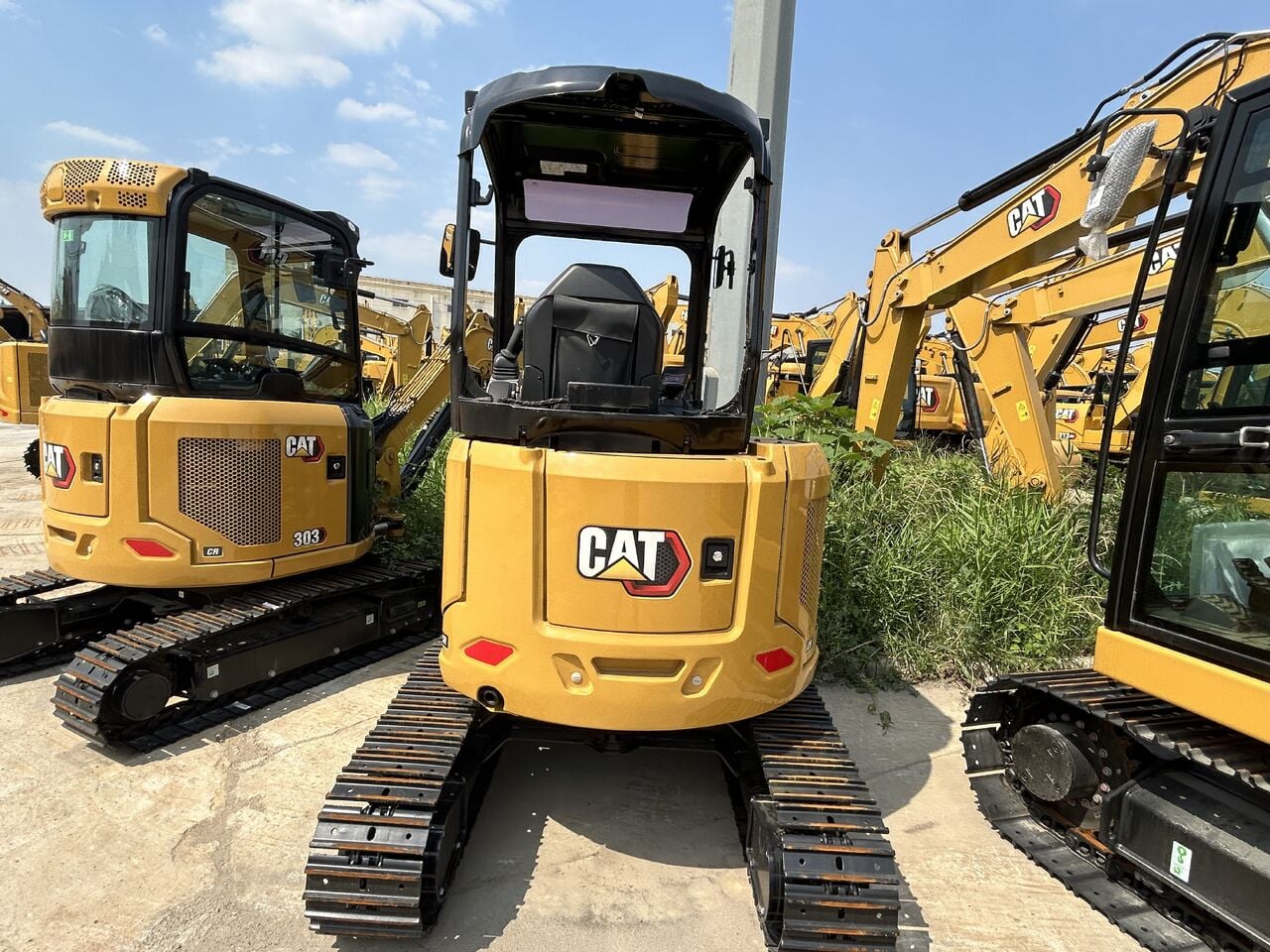 New 2026 Caterpillar 303CR Mini Excavator