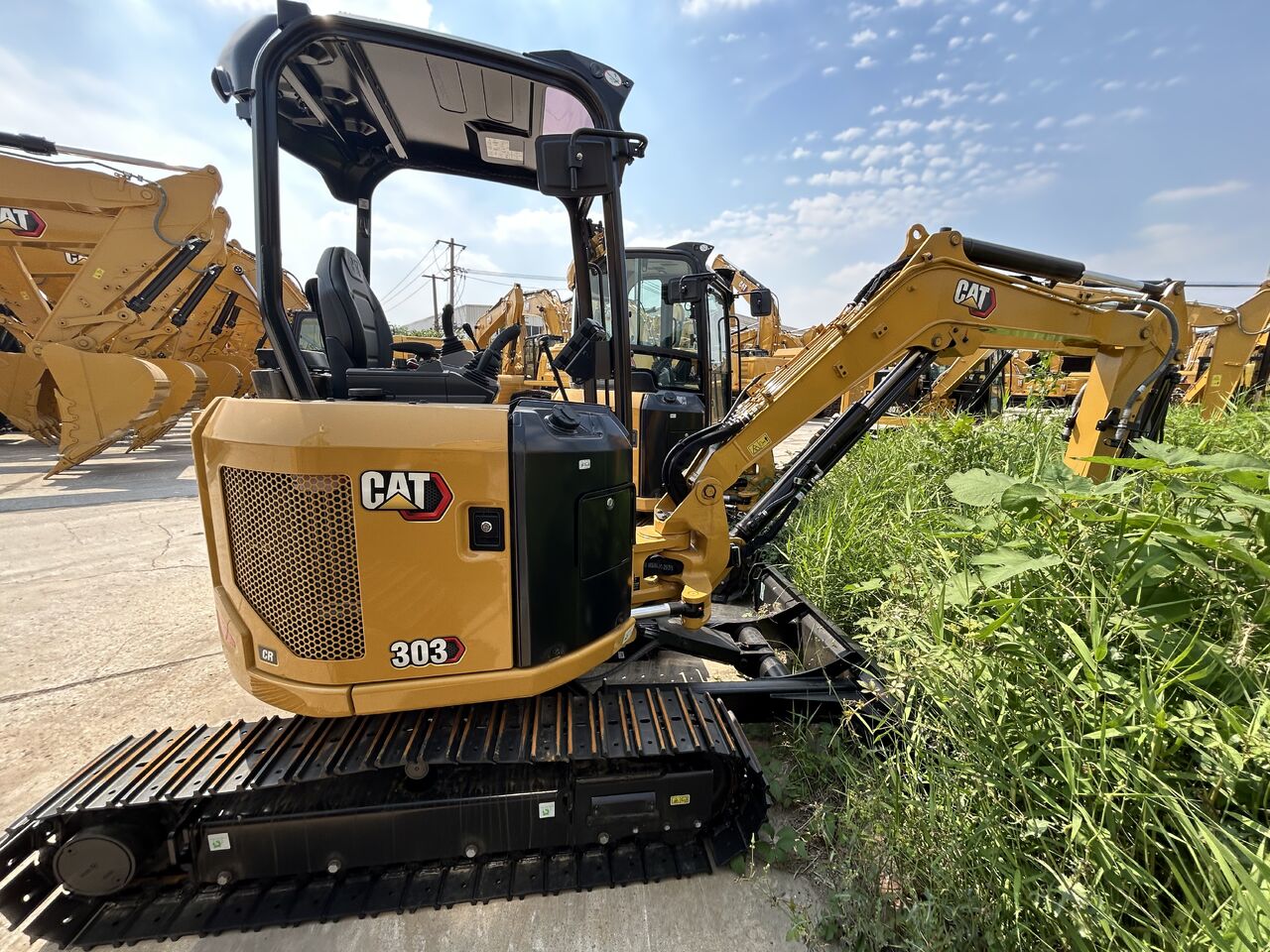 New 2026 Caterpillar 303CR Mini Excavator
