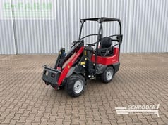 2024 Schäffer 1622 mini excavator, front three-quarter view